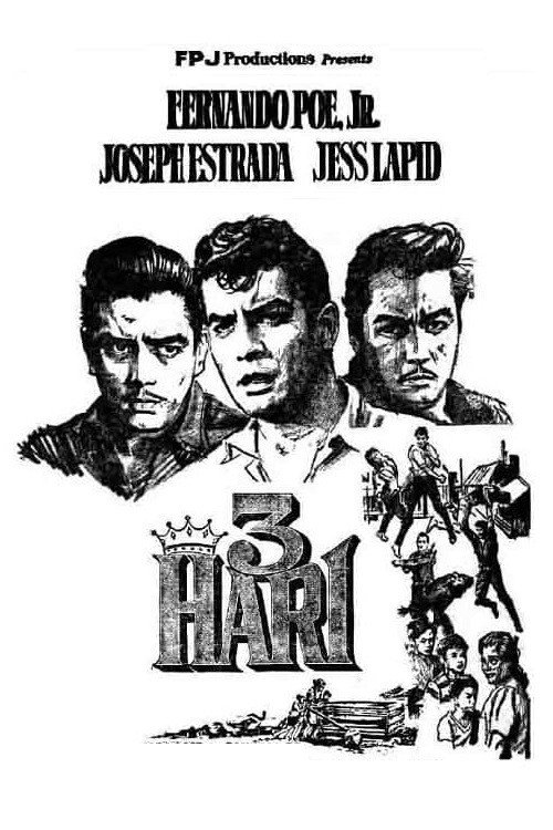 Movie poster for 3 Hari (1968)
