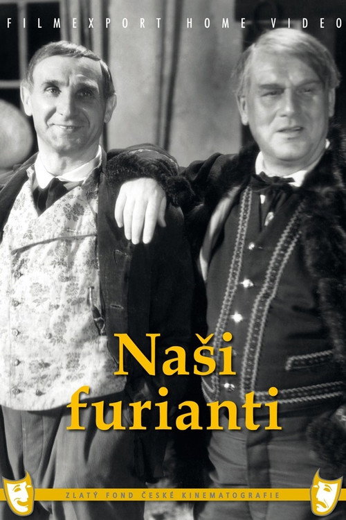 Movie poster for Naši furianti (1938)