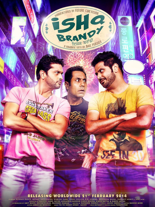 Movie poster for Ishq Brandy (2014)