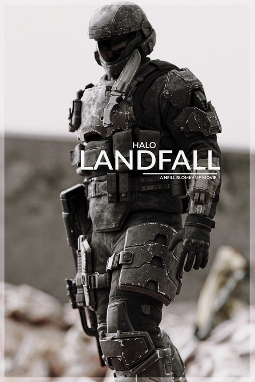 Movie poster for Halo: Landfall (2007)