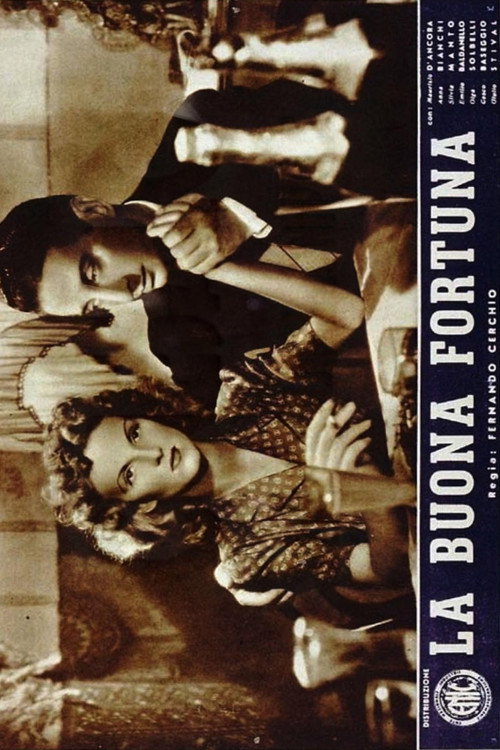 Movie poster for La buona fortuna (1945)