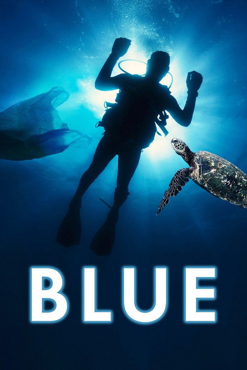 Movie poster for Blue (2017)