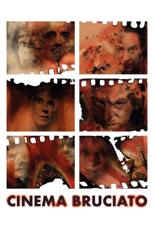 Movie poster for Cinema Bruciato (2024)