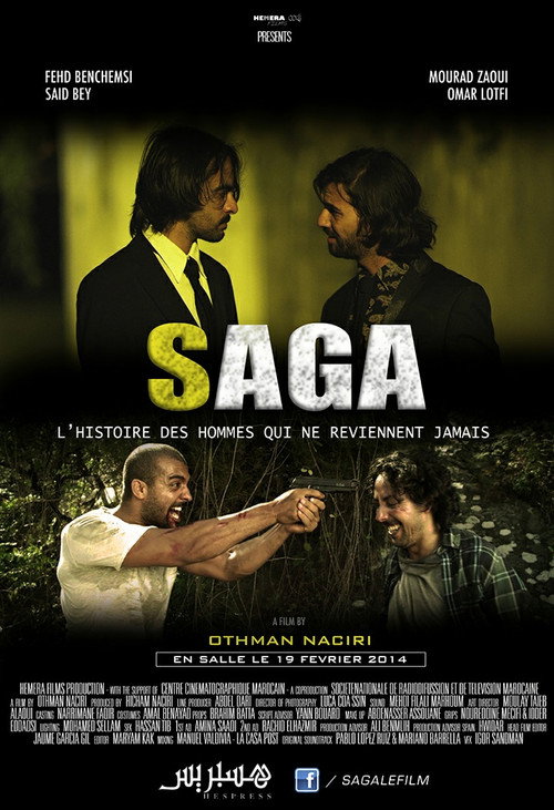 Movie poster for SAGA, l'histoire des hommes qui ne reviennent jamais (2014)