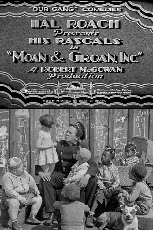 Movie poster for Moan & Groan, Inc. (1929)