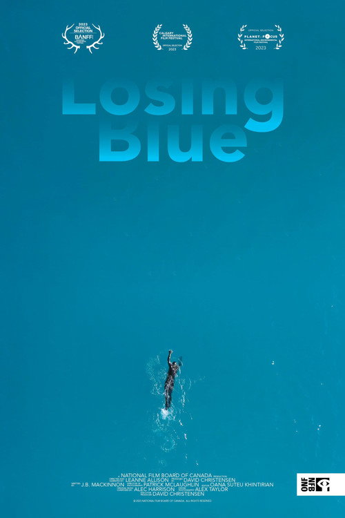 Movie poster for Losing Blue (2023)