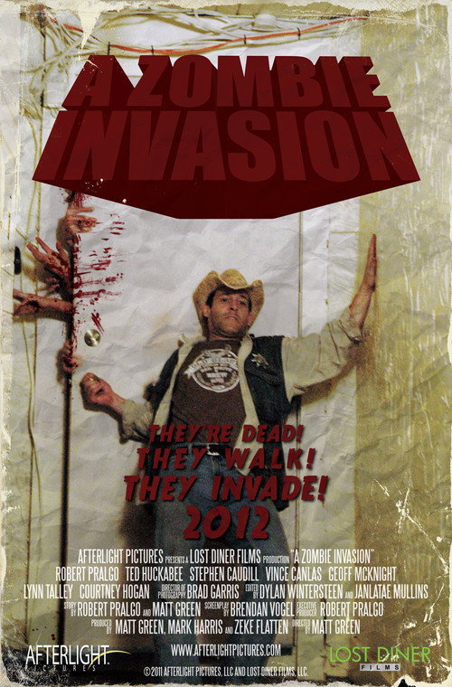 Movie poster for A Zombie Invasion (2012)