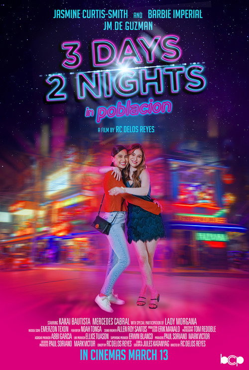 Movie poster for 3 Days 2 Nights in Poblacion (2024)