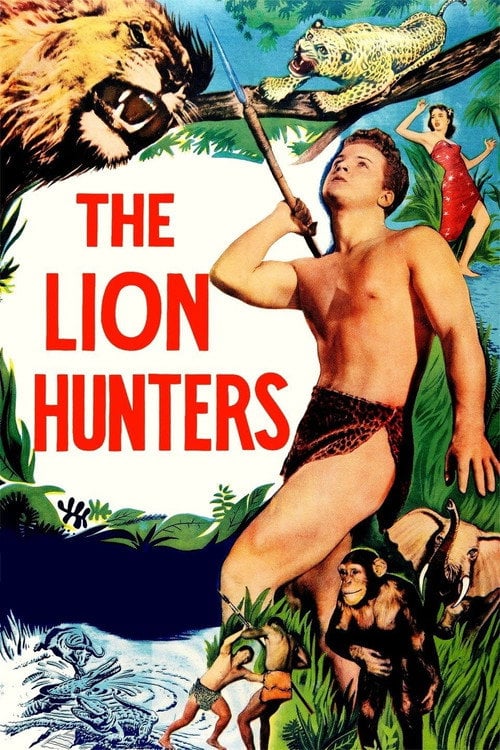 Movie poster for The Lion Hunters (1951)