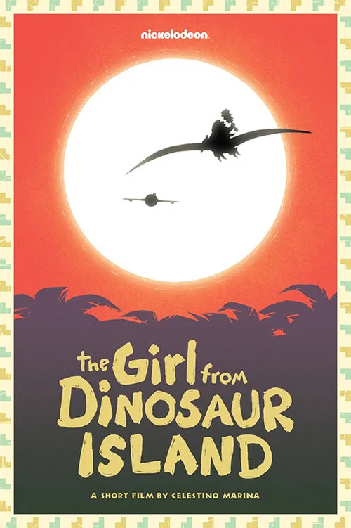 Movie poster for The Girl from Dinosaur Island (2017)