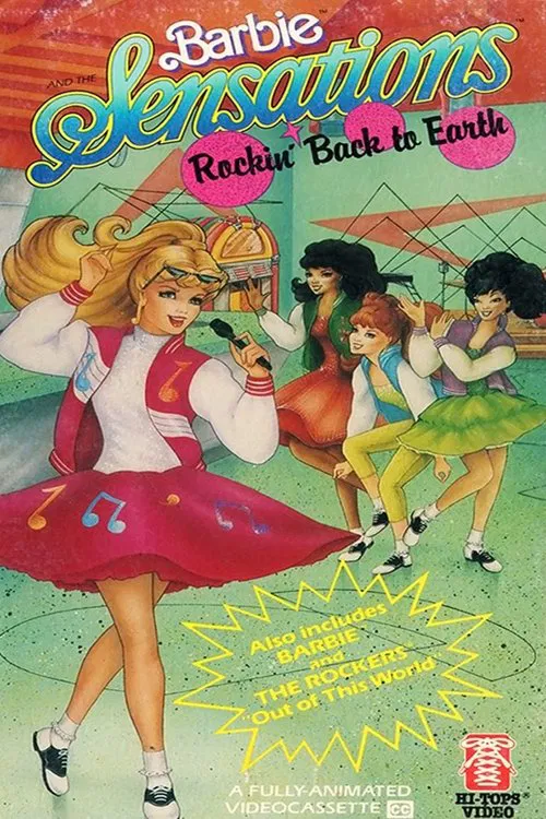 Movie poster for Barbie and the Sensations: Rockin' Back to Earth (1987)