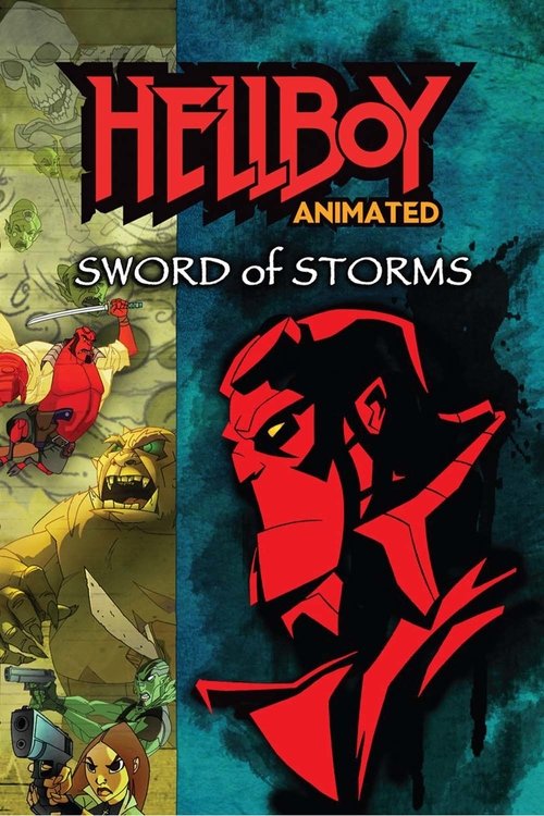Movie poster for Hellboy Animated: Sword of Storms (2006)