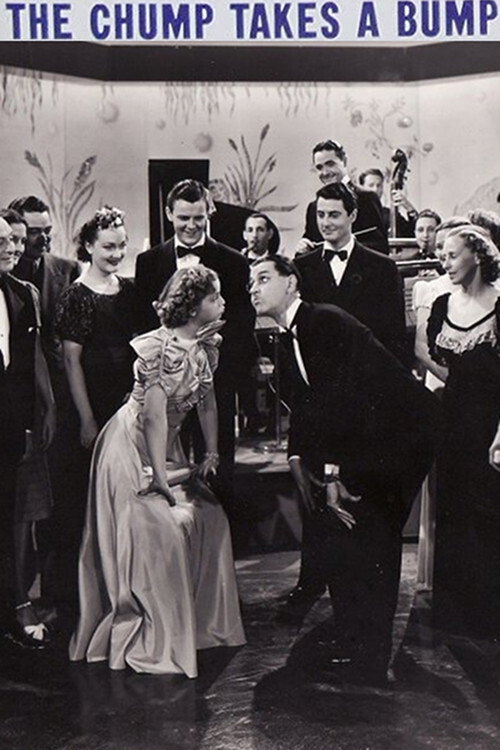Movie poster for The Chump Takes a Bump (1939)