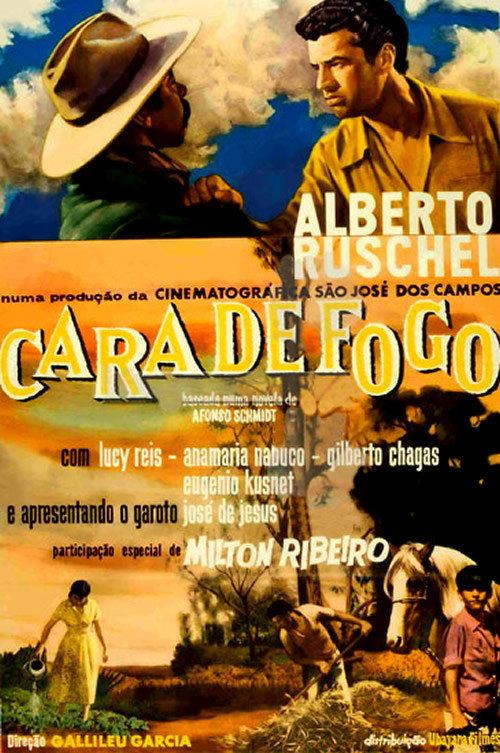Movie poster for Cara de Fogo (1958)