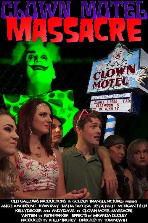 Movie poster for Clown Motel Massacre (2018)
