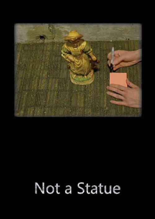 Movie poster for Not a Statue