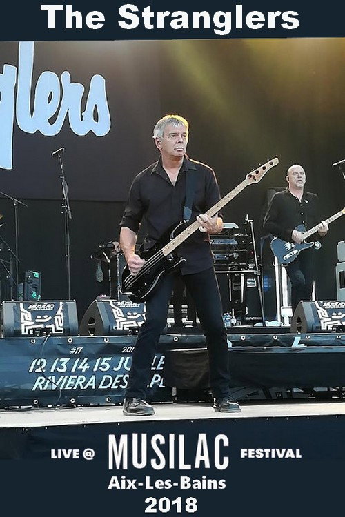 Movie poster for The Stranglers: Live at Musilac Festival 2018 (2018)