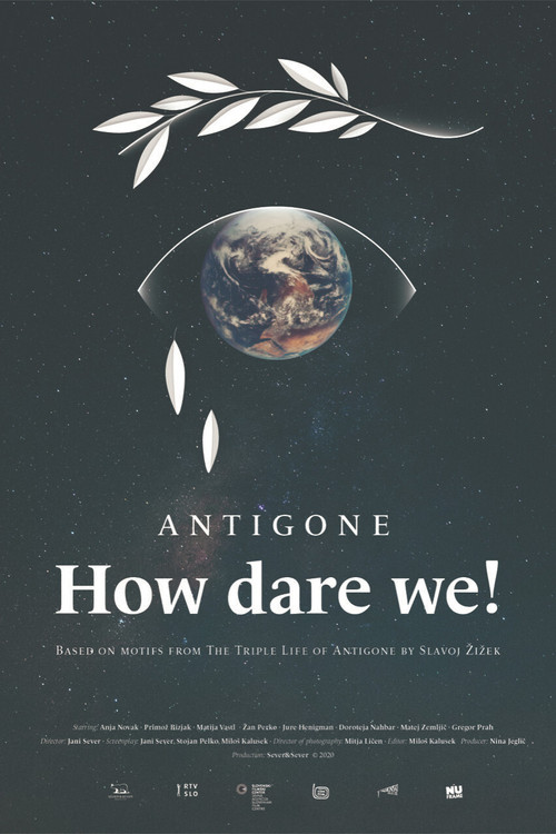 Movie poster for Antigone, How Dare We! (2020)