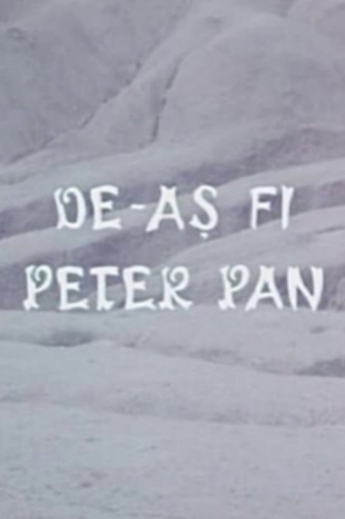 Movie poster for De-ași fi Peter Pan (1992)