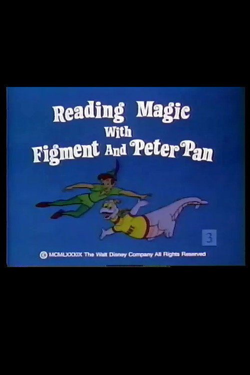 Movie poster for Reading Magic with Figment and Peter Pan (1989)