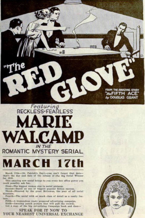 Movie poster for The Red Glove (1919)