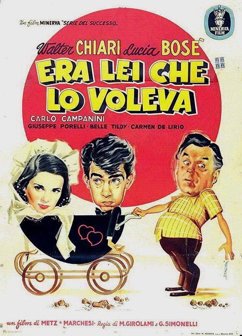 Movie poster for Era lei che lo voleva! (1953)