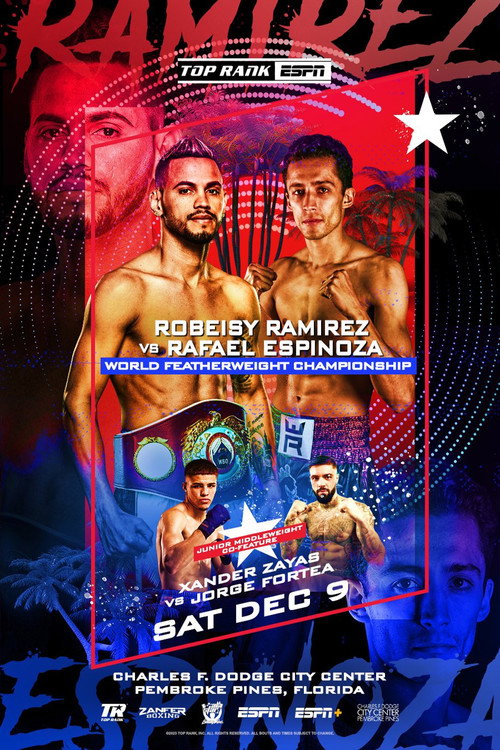 Movie poster for Robeisy Ramirez vs. Rafael Espinoza (2023)