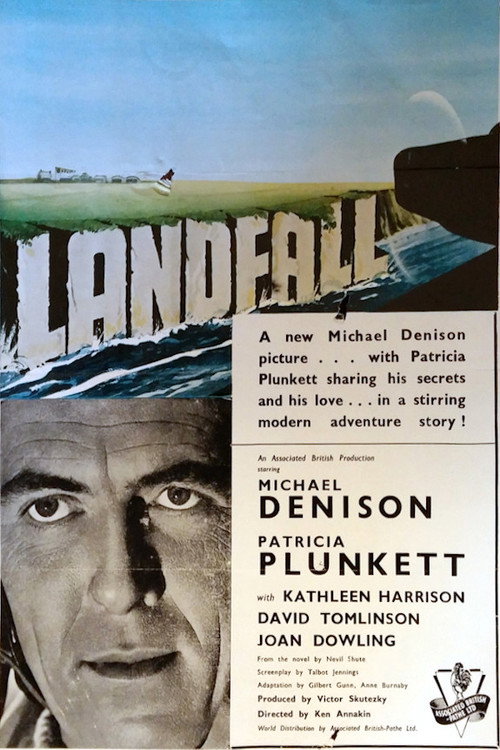 Movie poster for Landfall (1949)
