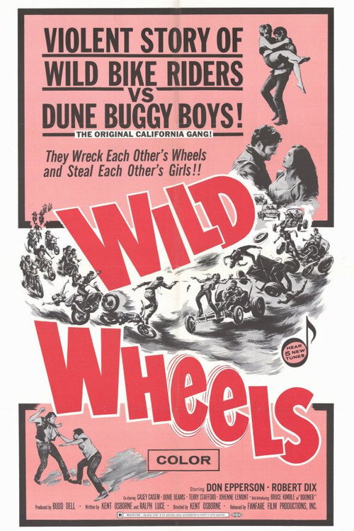Movie poster for Wild Wheels (1969)