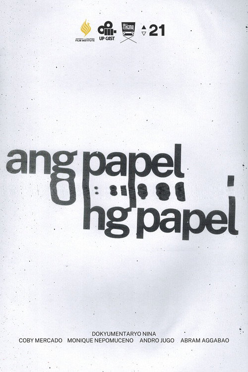 Movie poster for Ang Papel ng Papel (2024)