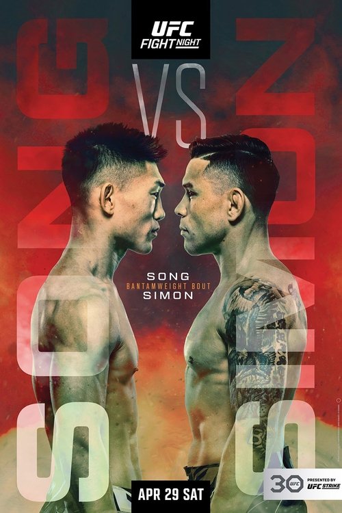 Movie poster for UFC on ESPN 45: Song vs. Simon (2023)