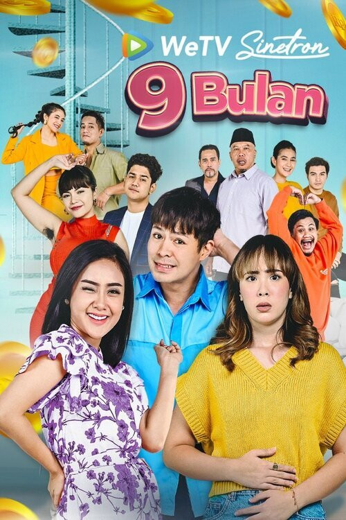 Series poster for 9 Bulan (2021)