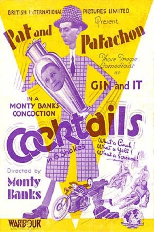 Movie poster for Cocktails (1928)