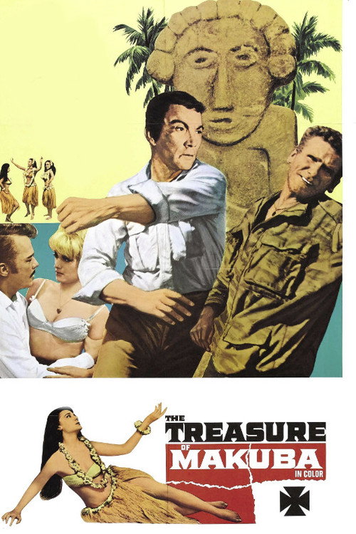 Movie poster for The Treasure of Makuba (1967)