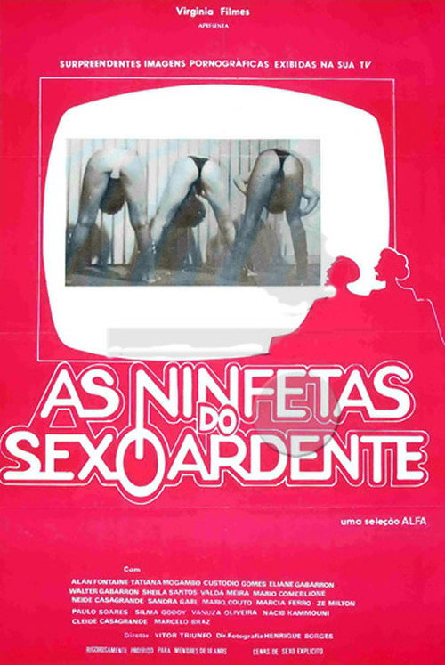 Movie poster for As Ninfetas do Sexo Ardente (1985)