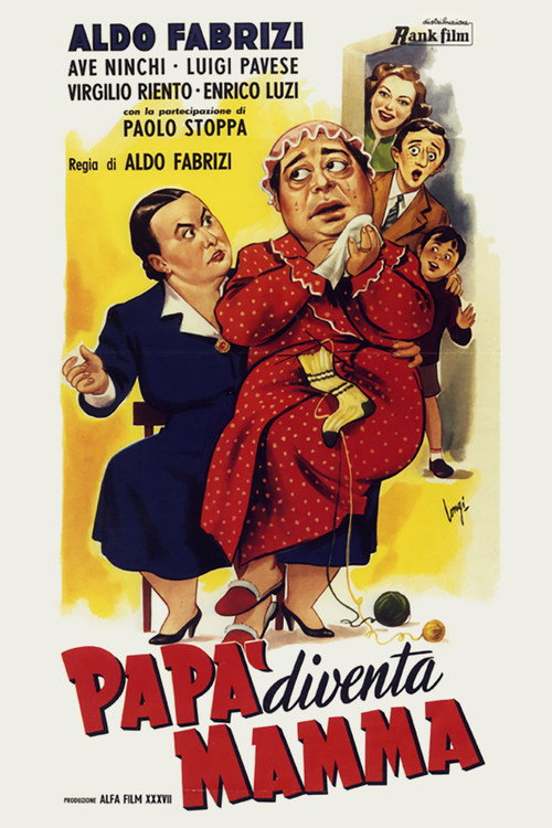 Movie poster for Dad Becomes Mom (1952)