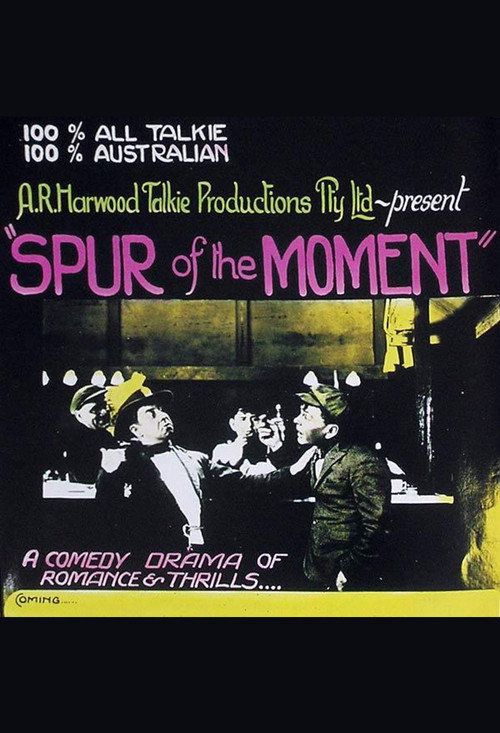 Movie poster for Spur of the Moment (1931)