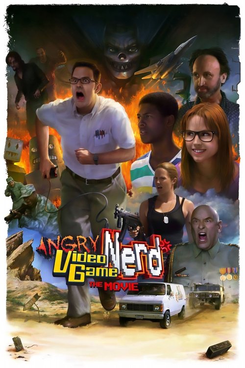Movie poster for Angry Video Game Nerd: The Movie (2014)