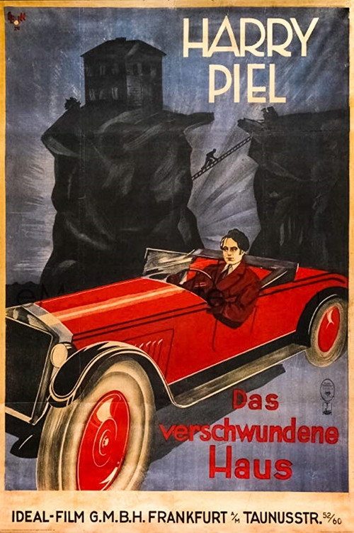 Movie poster for Das verschwundene Haus (1922)