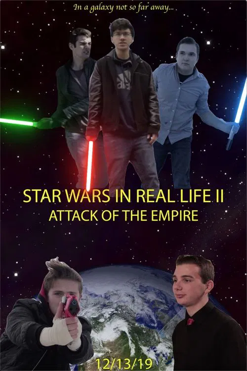 Movie poster for Star Wars in Real Life II: Attack of the Empire (2019)