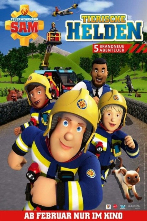 Movie poster for Fireman Sam - Animal Rescues (2024)