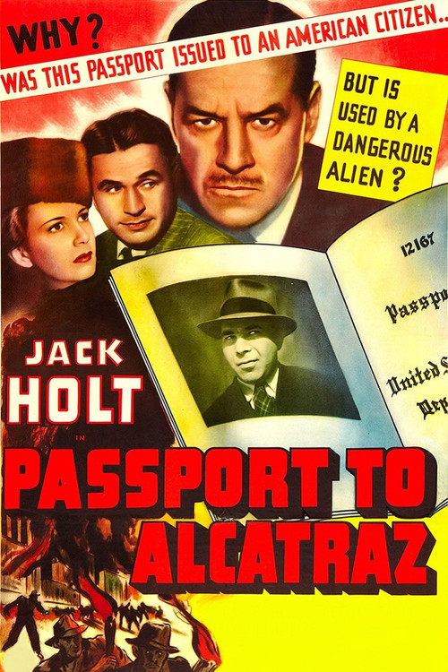 Movie poster for Passport to Alcatraz (1940)