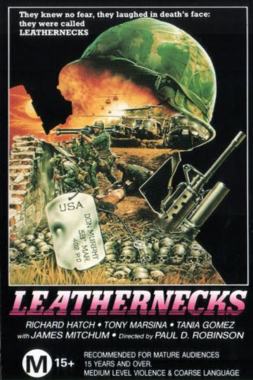 Movie poster for Leathernecks (1989)