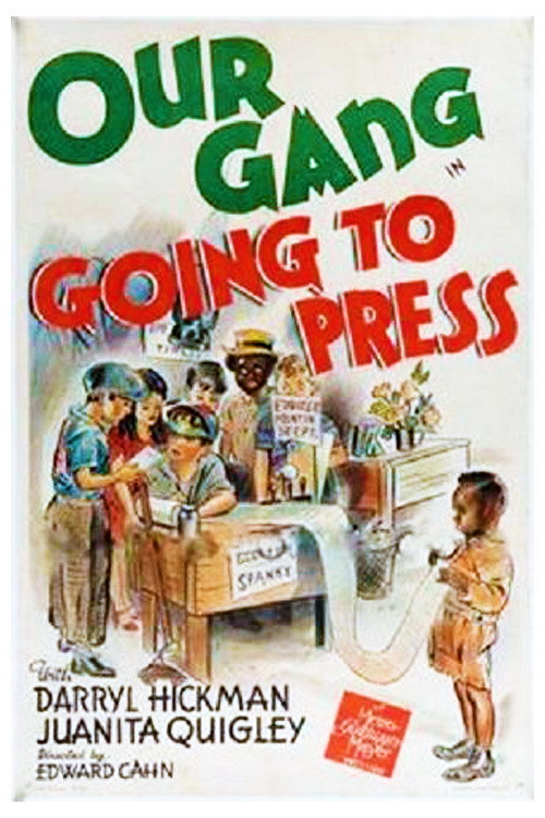 Movie poster for Going to Press (1942)