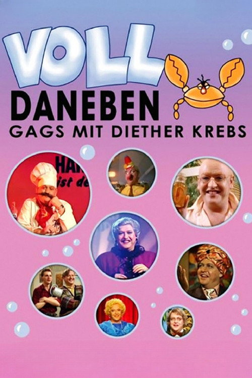 Series poster for Voll daneben - Gags mit Diether Krebs (1990)