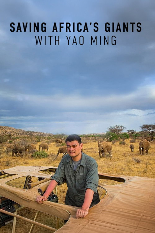 Movie poster for Saving Africa's Giants With Yao Ming (2014)