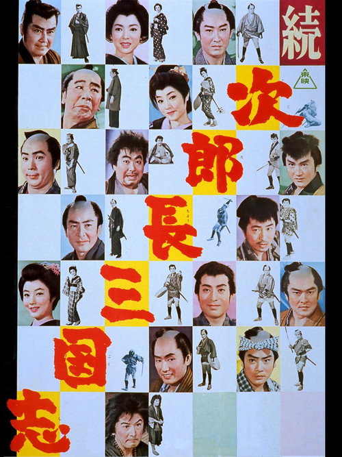 Movie poster for The Kingdom of Jirocho 2 (1963)