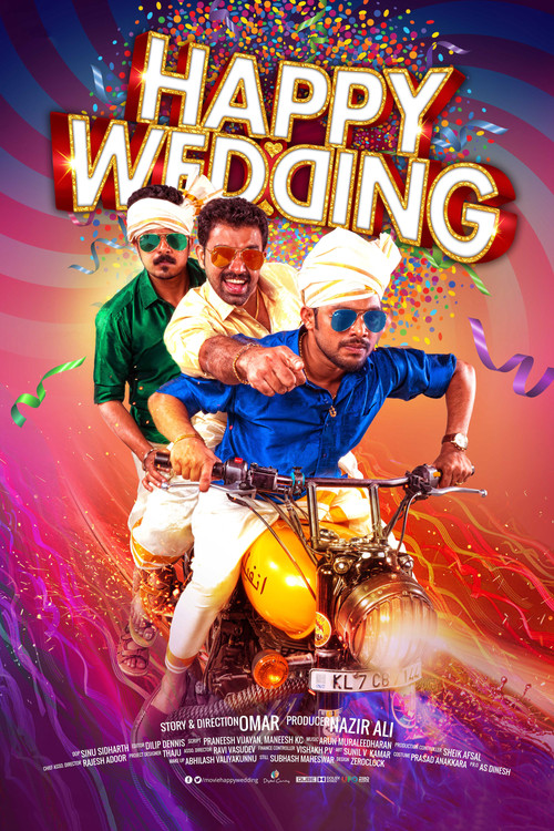 Movie poster for Happy Wedding (2016)