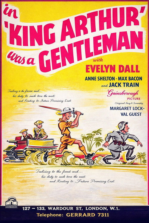 Movie poster for King Arthur Was a Gentleman (1942)