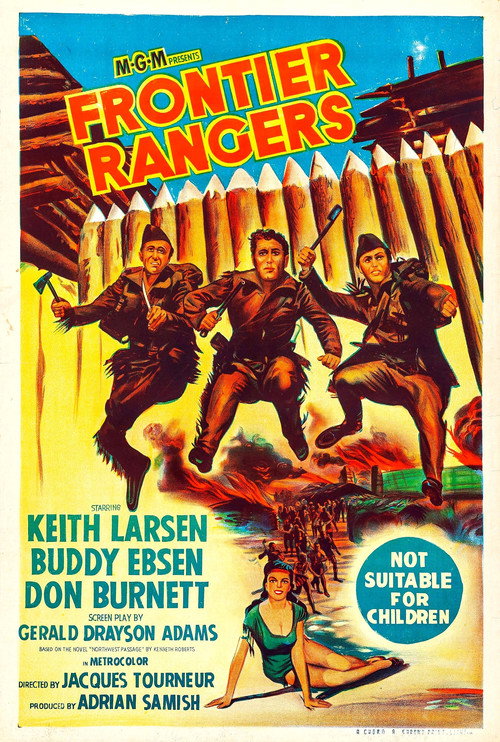 Movie poster for Frontier Rangers (1959)